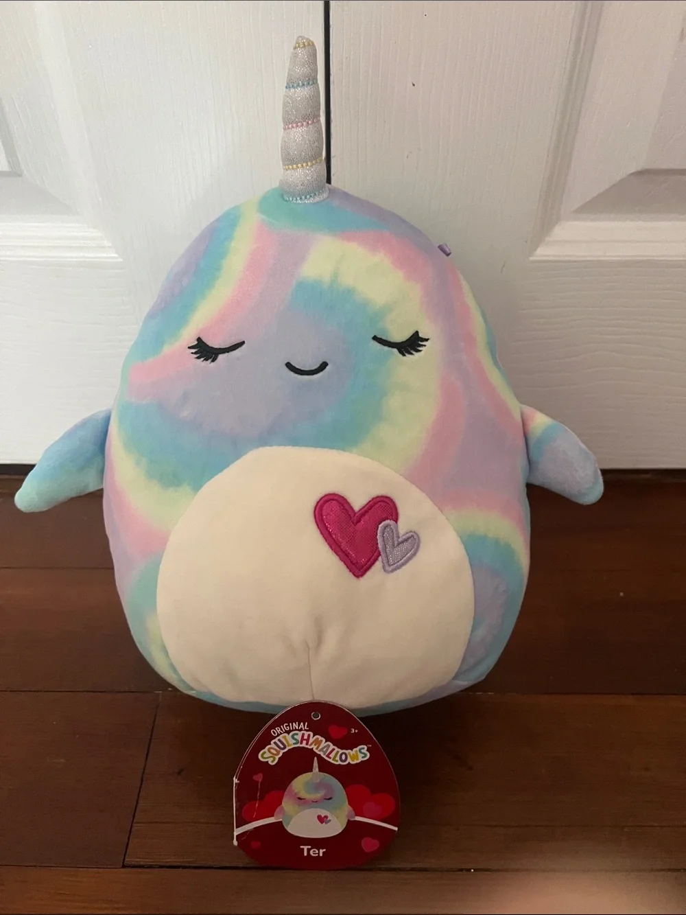 Two Valentine’s Day Squishmallows Prescott and Ter